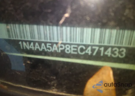 2014 Nissan Maxima 3.5 S from USA, damaged, VIN 1N4AA5AP8EC471433